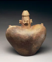 Vase effigie (céramique)
